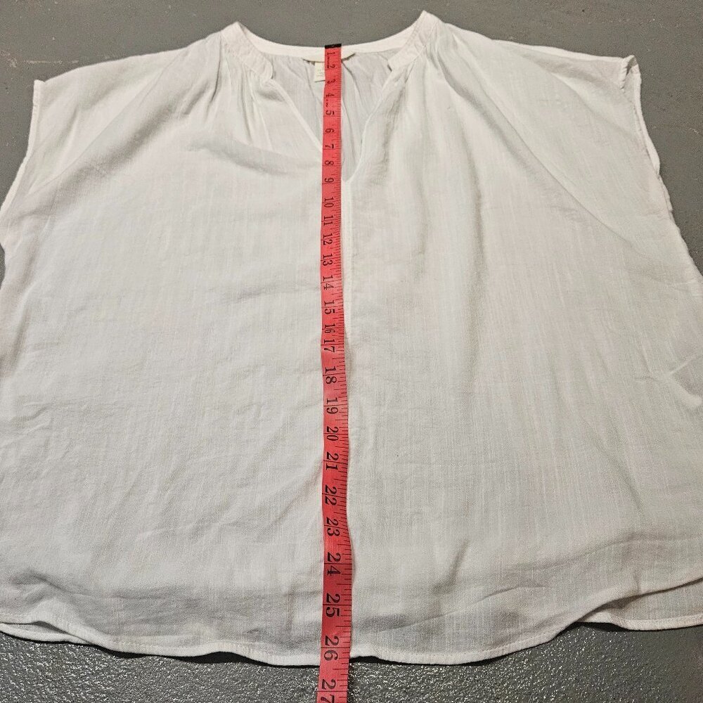 H&M Lightweight Short Sleeve Blouse szL - Picture 7 of 10